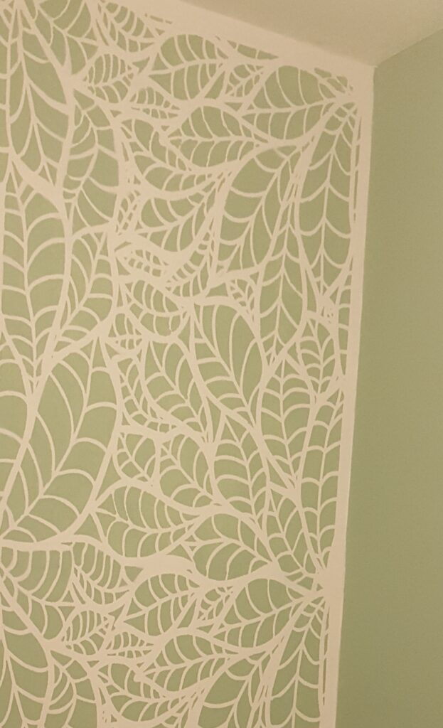 peintures intérieures pochoir